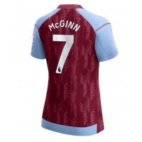 Aston Villa John McGinn #7 Replica Home Shirt Ladies 2023-24 Short Sleeve